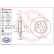 Brake Disc COATED DISC LINE 09.D880.11 Brembo, Thumbnail 2