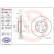 Brake Disc COATED DISC LINE 09.D881.11 Brembo, Thumbnail 2
