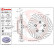 Brake Disc COATED DISC LINE 09.D933.11 Brembo