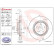 Brake Disc COATED DISC LINE 09.E126.11 Brembo, Thumbnail 2