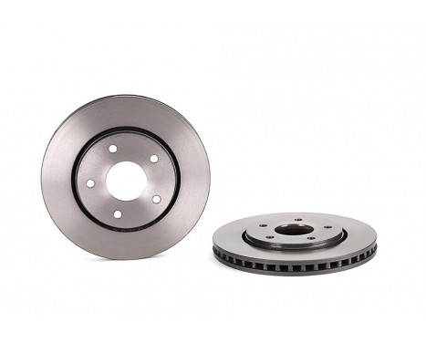 Brake Disc COATED DISC LINE 09.N124.11 Brembo