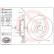 Brake Disc COATED DISC LINE 09.N213.11 Brembo, Thumbnail 3