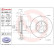 Brake Disc COATED DISC LINE 09.N255.21 Brembo, Thumbnail 3