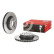 Brake Disc COATED DISC LINE 09.N360.11 Brembo