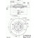 Brake Disc COATED DISC LINE 09.R103.11 Brembo, Thumbnail 2