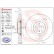 Brake Disc COATED DISC LINE 09.R105.11 Brembo, Thumbnail 4
