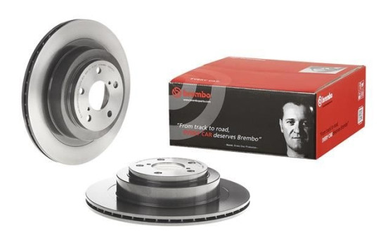 Brake Disc COATED DISC LINE 09B04111 Brembo, Image 2