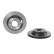 Brake Disc COATED DISC LINE 09C88411 Brembo