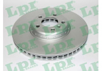 Brake Disc COMPOSITE B2086VBR Lpr