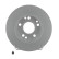 Brake disc DDF053C Ferodo