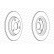 Brake disc DDF132C Ferodo, Thumbnail 2