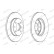 Brake disc DDF140C Ferodo
