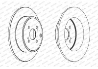 Brake disc DDF1421C Ferodo
