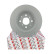 Brake disc DDF1466C Ferodo, Thumbnail 3