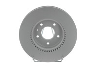 Brake disc DDF1625C Ferodo