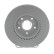 Brake disc DDF1625C Ferodo
