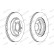 Brake disc DDF1708C Ferodo, Thumbnail 2
