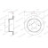 Brake disc DDF1993C Ferodo