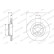 Brake disc DDF2036C-1 Ferodo, Thumbnail 3
