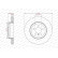 Brake disc DDF2037C-1 Ferodo