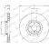 Brake disc DDF2041LVC-1 Ferodo, Thumbnail 3