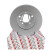 Brake disc DDF2196C Ferodo, Thumbnail 4