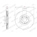 Brake disc DDF2211C-1 Ferodo