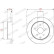 Brake disc DDF2307C Ferodo, Thumbnail 3