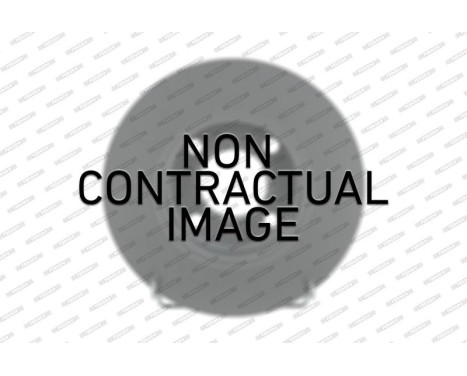 Brake disc DDF2307C Ferodo