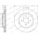 Brake disc DDF2376C Ferodo, Thumbnail 2