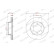 Brake disc DDF2435 Ferodo, Thumbnail 2
