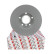 Brake disc DDF248C Ferodo, Thumbnail 3