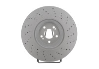 Brake disc DDF2521C-1 Ferodo