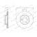 Brake disc DDF2574 Ferodo, Thumbnail 2