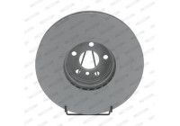 Brake disc DDF2625RVC-1 Ferodo