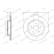 Brake disc DDF2638C Ferodo, Thumbnail 2