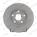 Brake disc DDF2643C Ferodo