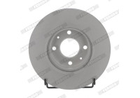 Brake disc DDF2660C Ferodo