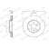 Brake disc DDF2664C Ferodo