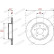 Brake disc DDF2786C Ferodo