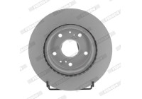 Brake disc DDF2791C Ferodo