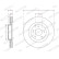 Brake disc DDF2805C Ferodo, Thumbnail 3