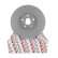 Brake disc DDF2821C Ferodo, Thumbnail 4