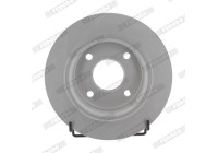 Brake disc DDF2822C Ferodo