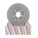 Brake disc DDF2823C Ferodo, Thumbnail 4