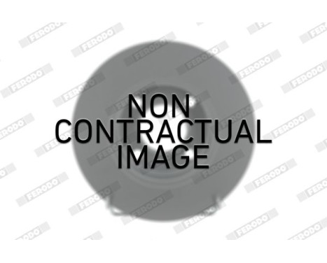 Brake disc DDF2825C Ferodo