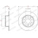 Brake disc DDF2825C Ferodo, Thumbnail 2