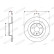 Brake disc DDF2827C Ferodo