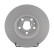 Brake disc DDF2827C Ferodo
