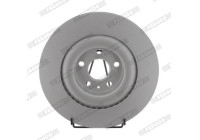 Brake disc DDF2844C Ferodo